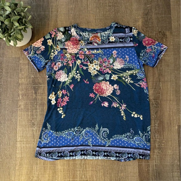 Johnny Was Revive Floral Favorite Graphic Tee - Picture 3 of 6